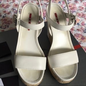 Prada espadrilles wedge